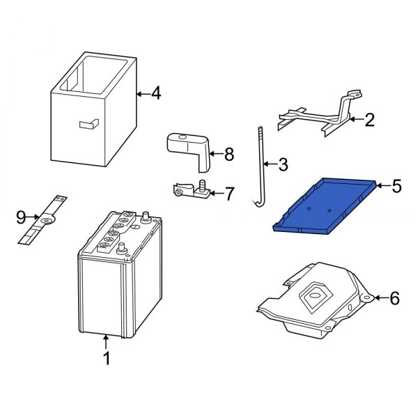 Battery Tray