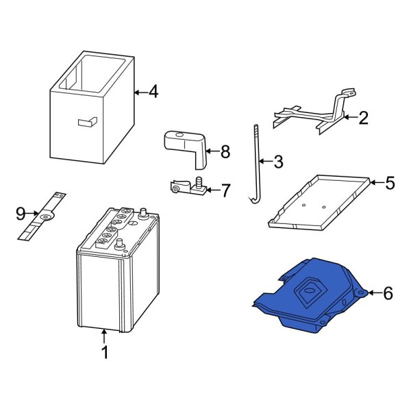 Battery Tray Bracket