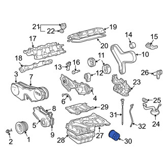 Toyota OE - Engine Oil Filter