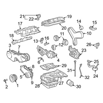 Toyota OE - Engine / Transaxle - Engine Parts