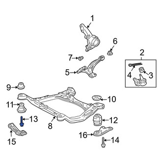 Toyota OE - Front Engine Cradle Bolt