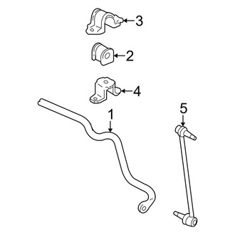 Toyota OE - Front Suspension - Stabilizer Bar & Components