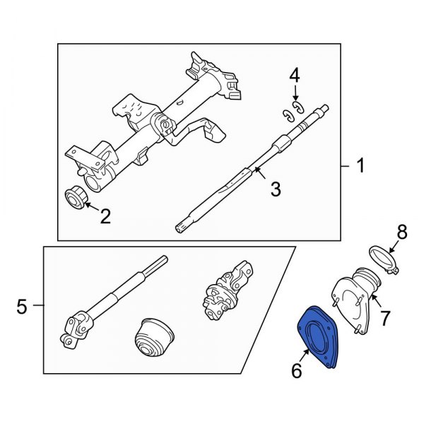 Steering Coupling Boot