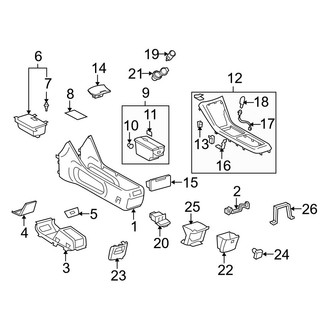 Toyota OE - Console (Console Body & Trim)
