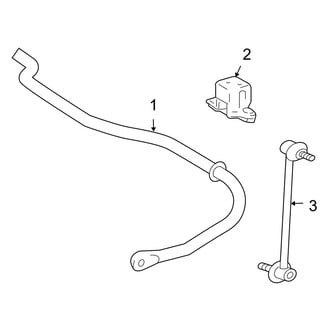 Toyota OE - Rear Suspension - Stabilizer Bar & Components (AWD FULL HYBRID EV-GAS (FHEV))