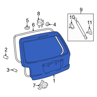 Toyota OE - Rear Liftgate