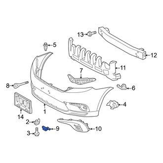 Toyota OE - Front Right Jack Plug Cover