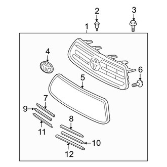 Toyota OE - Grille & Components
