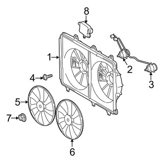 Toyota OE - Cooling Fan (Japan Built)