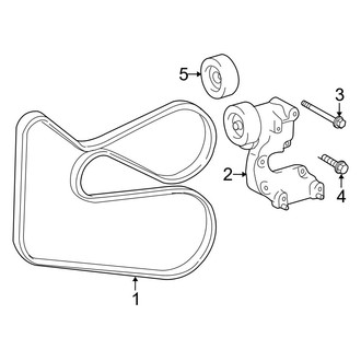 Toyota OE - Cooling - Belts & Pulleys (3.5L)