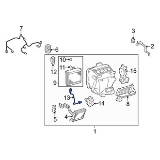 Toyota OE - A/C Evaporator Temperature Sensor