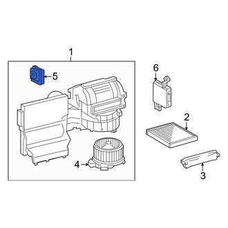 Toyota OE - HVAC Air Inlet Door Actuator