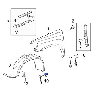 Toyota OE - Right Fender Liner Grommet