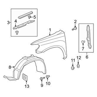 Toyota OE - Fender & Components