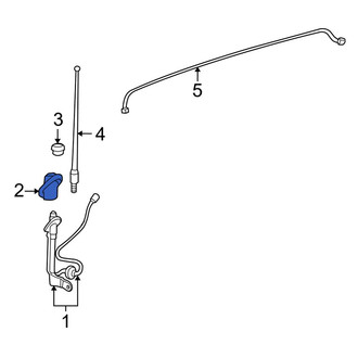 Toyota OE - Antenna Bezel