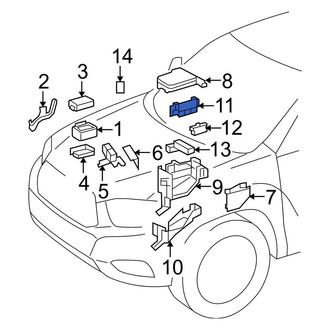 Toyota OE - Fuse Box
