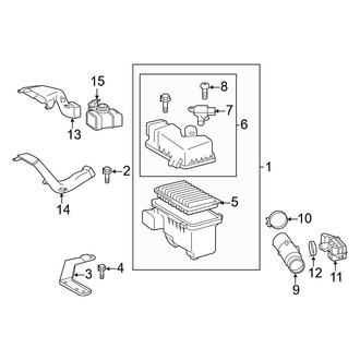 Toyota OE - Engine / Transaxle - Air Intake