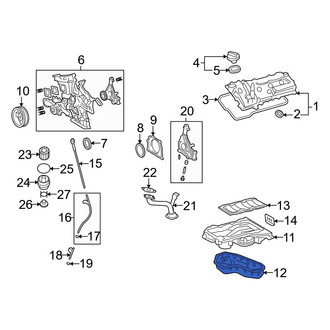 Toyota OE - Engine Oil Pan