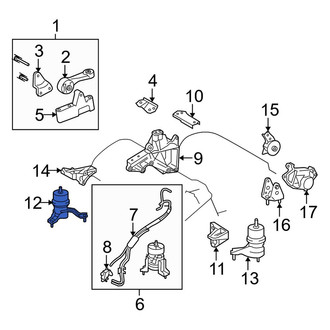 Toyota OE - Right Engine Mount