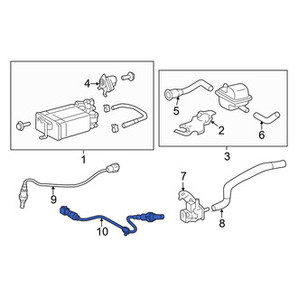 Toyota OE - Rear Left Oxygen Sensor