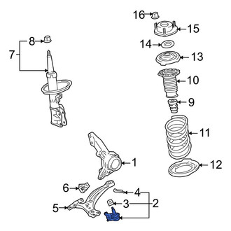 Toyota OE - Front Left Suspension Ball Joint