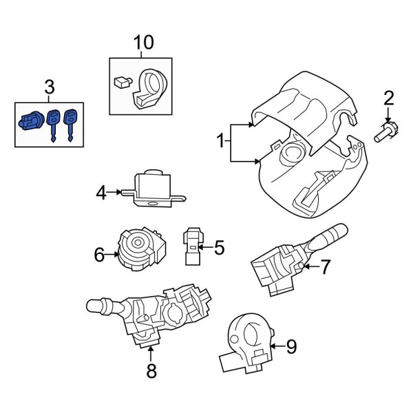 Ignition Lock Cylinder