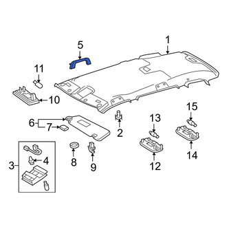 Toyota OE - Front Interior Grab Bar