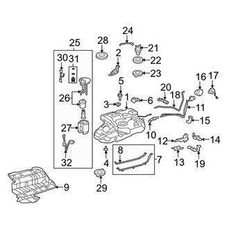 Toyota OE - Fuel Injection Pressure Regulator
