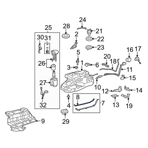 Fuel Tank Strap