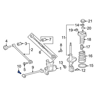 Toyota OE - Suspension Trailing Arm Bolt