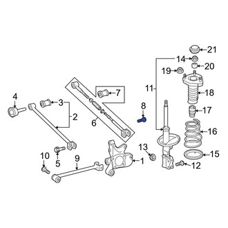 Toyota OE - Rear Lateral Arm Bolt
