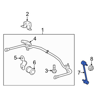 Toyota OE - Rear Suspension Stabilizer Bar Link