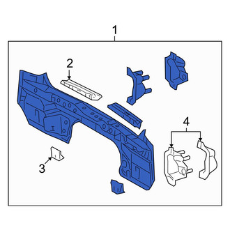 Toyota OE - Rear Rear Body Panel