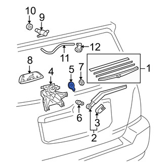Toyota OE - Wiper Motor Insulator