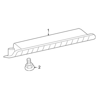 Toyota OE - Rear Lamps - High Mounted Stop Lamp (USA Built), (Base / Base Premium / Limited / SE / Sport / Sport Premium)