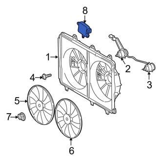 Toyota OE - Engine Cooling Fan Controller
