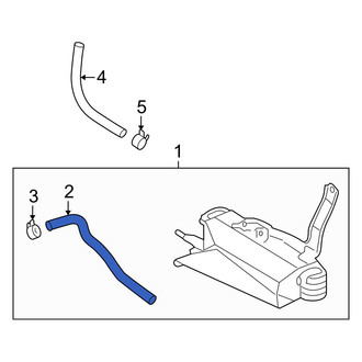Toyota OE - Automatic Transmission Oil Cooler Hose