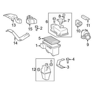 Toyota OE - Engine / Transaxle - Air Intake (USA Built), (2.7L)
