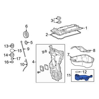 Toyota OE - Engine Oil Pump Pickup Tube and Screen
