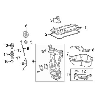 Toyota OE - Engine / Transaxle - Engine Parts (2.7L)