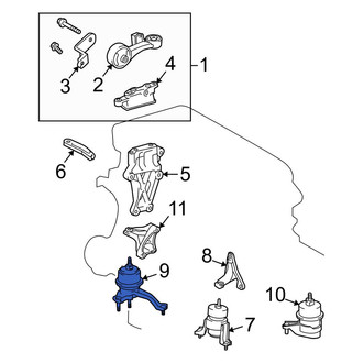 Toyota OE - Right Engine Mount