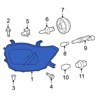 Toyota OE - Front Left Headlight