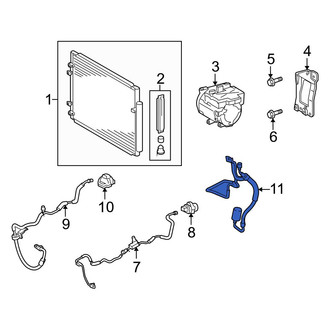 Toyota OE - A/C Refrigerant Discharge Hose