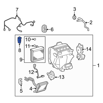 Toyota OE - A/C Expansion Valve