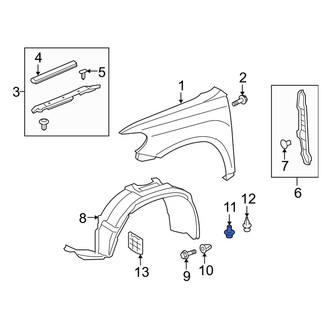 Toyota OE - Fender Liner Retainer
