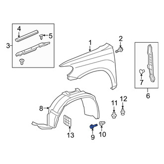 Toyota OE - Fender Liner Screw