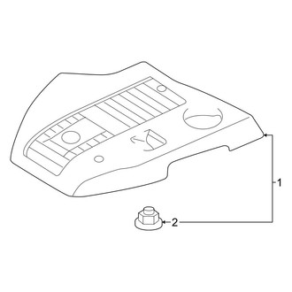 Toyota OE - Engine / Transaxle - Engine Appearance Cover (3.3L)