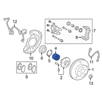 Toyota OE - Front Wheel Bearing