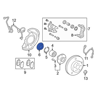Toyota OE - Wheel Bearing Dust Cap