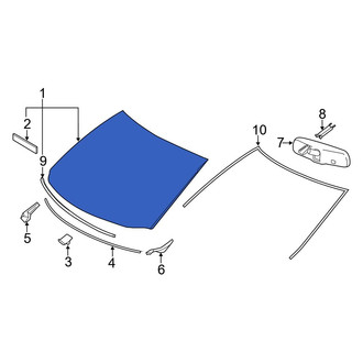 Toyota OE - Front Windshield